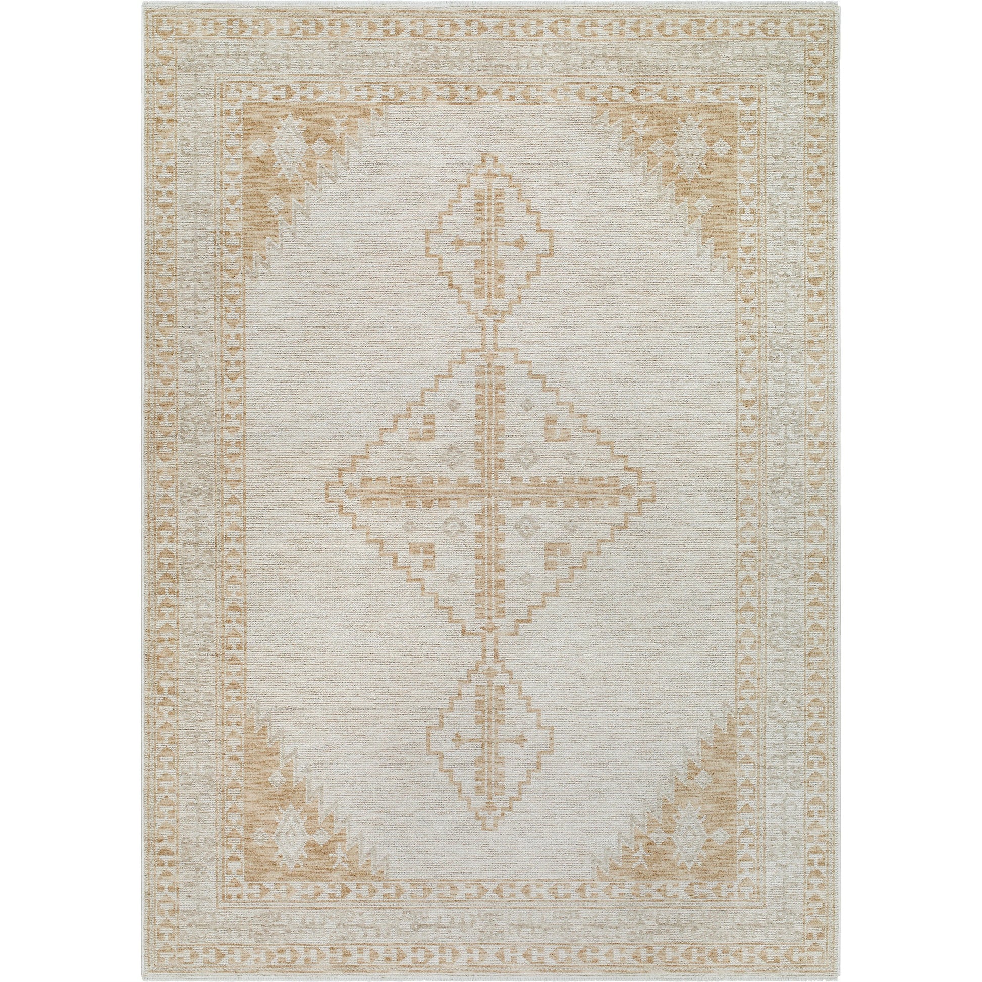 Emory EMO-2301 Rug by Livabliss in ivory, tan, light gray, slate. Made from polyester in a unique style.