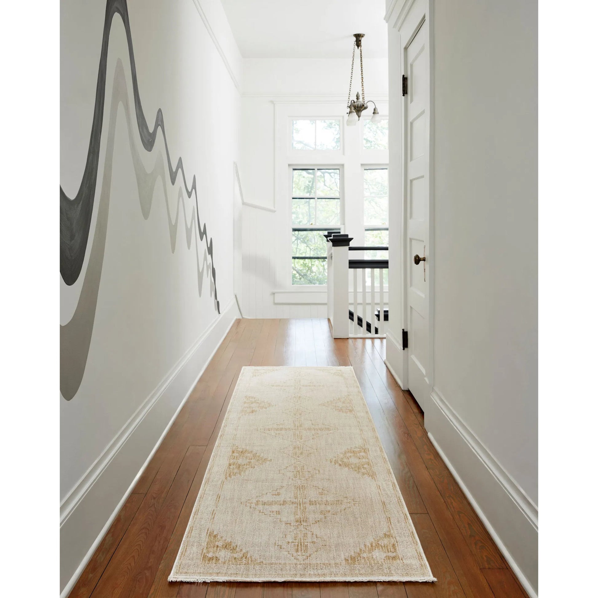 Emory EMO-2301 Rug by Livabliss in ivory, tan, light gray, slate. Made from polyester in a unique style.