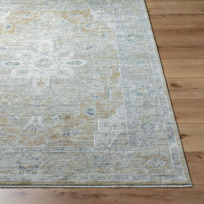 Emory EMO-2304 Rug by Livabliss in ivory, cream, tan, light gray, slate. Made from polyester in a unique style.