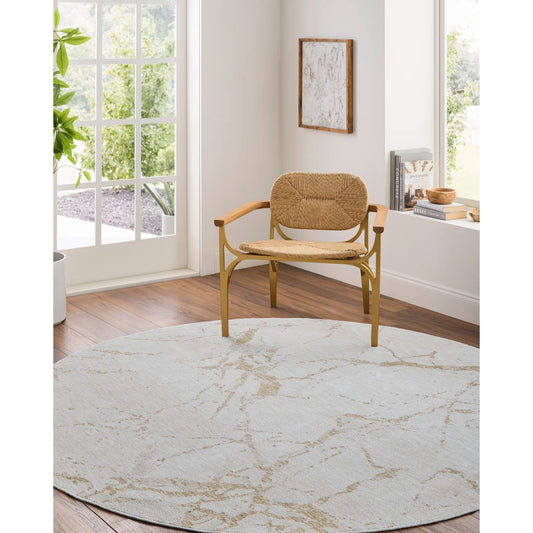 Emory Rug - 527509 by Livabliss in light silver, silver. Made from polyester in a unique style.