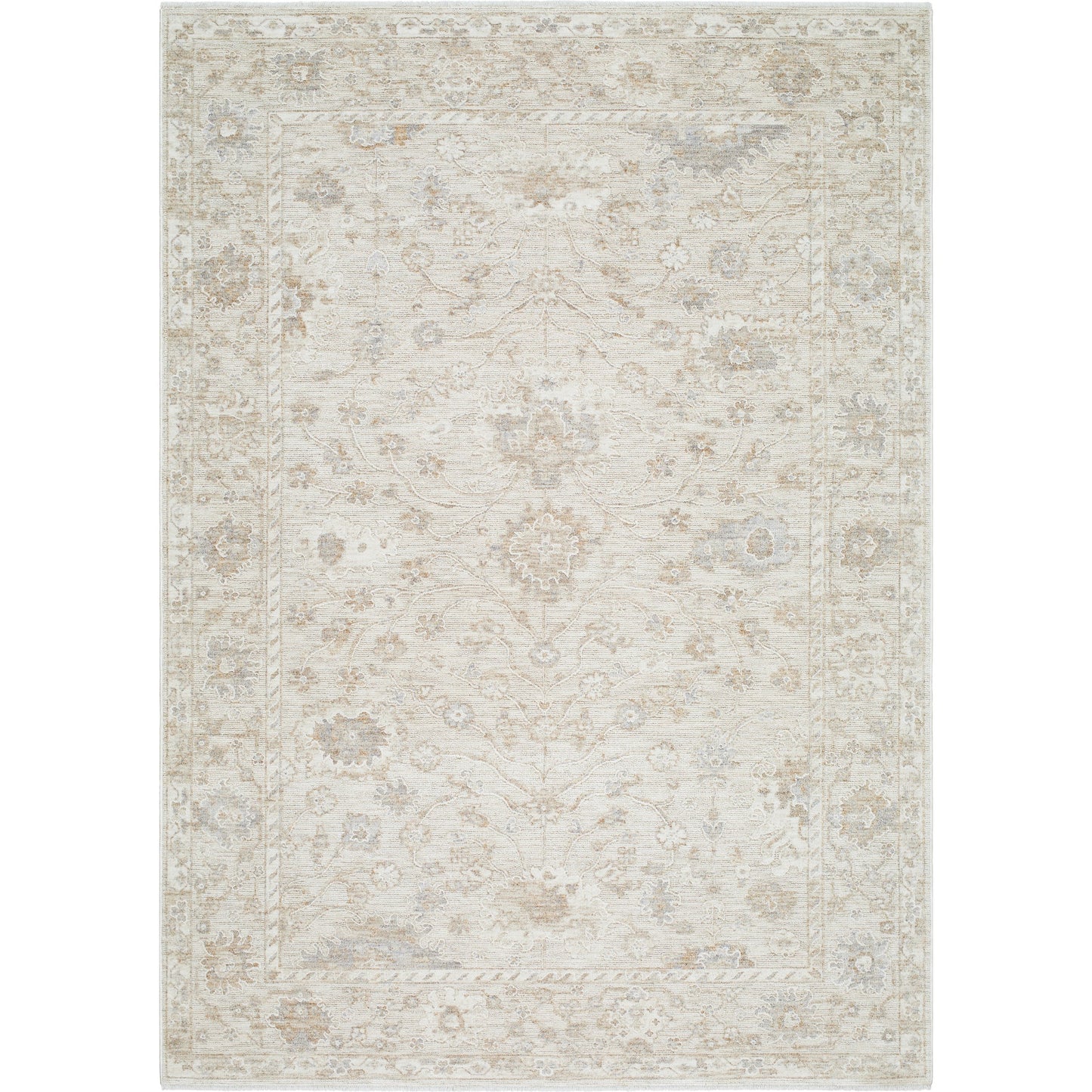 000 SI-2132748,SI-2132753,SI-2132754,SI-2132756 | Primary Silo | Emory EMO-2307 Rug by Livabliss in ivory, cream, tan, light gray, slate. Made from face: 100% polyester, warp: 100% polyester in a unique style.