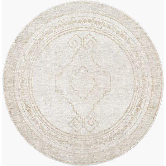 Emory Rug - 527557 by Livabliss in ivory, cream, tan. Made from polyester in a unique style.