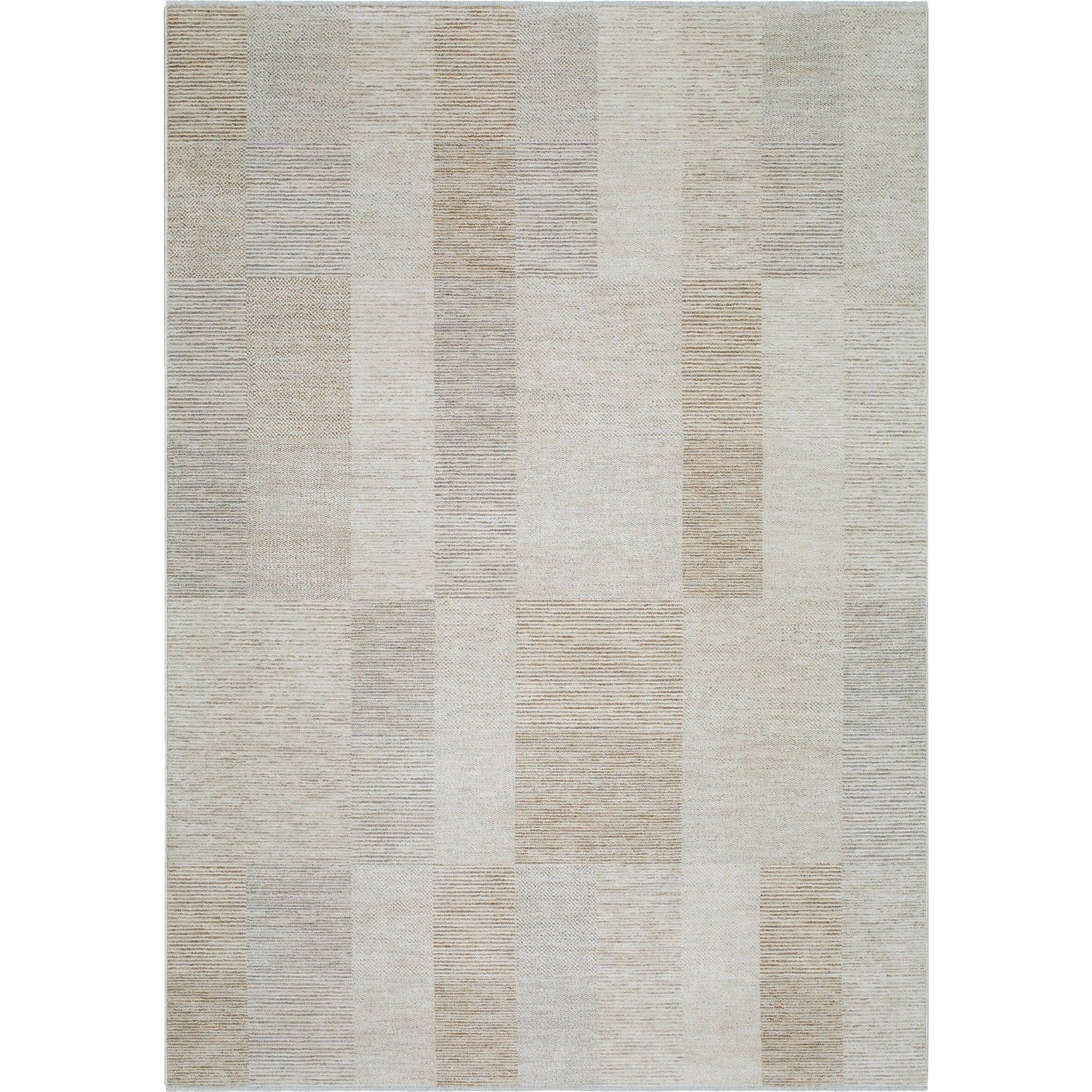 Emory EMO-2310 Rug by Livabliss in ivory, cream, tan, light gray, slate. Made from polyester in a unique style.