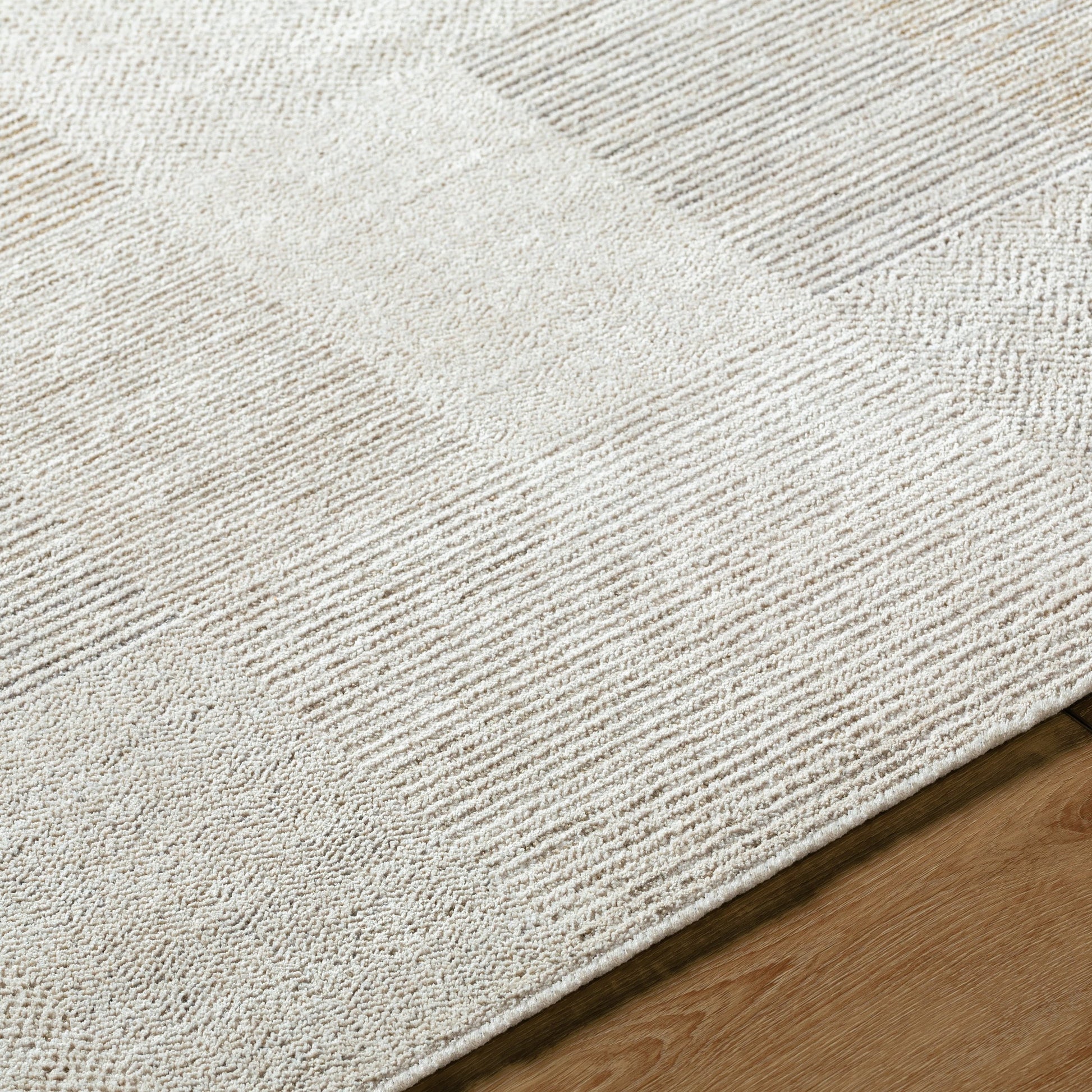 Emory EMO-2310 Rug by Livabliss in ivory, cream, tan, light gray, slate. Made from polyester in a unique style.