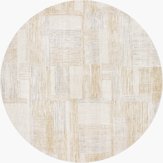 Emory Rug - 527581 by Livabliss in tan, ivory, cream, slate. Made from polyester in a unique style.