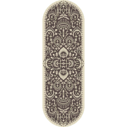 Empress Rug - 12942 by Surya in ink blue, ivory, light gray, charcoal, ice blue. Made from 100% wool in a unique style.