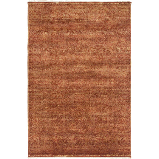 Empress Rug - 13066 by Surya in rust, taupe. Made from 100% wool in a unique style.