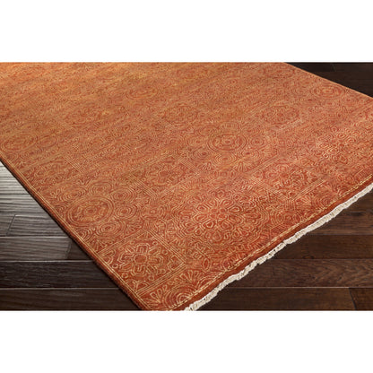 Empress Rug - 13066 by Surya in brown, tan, blush. Made from 100% wool in a unique style.