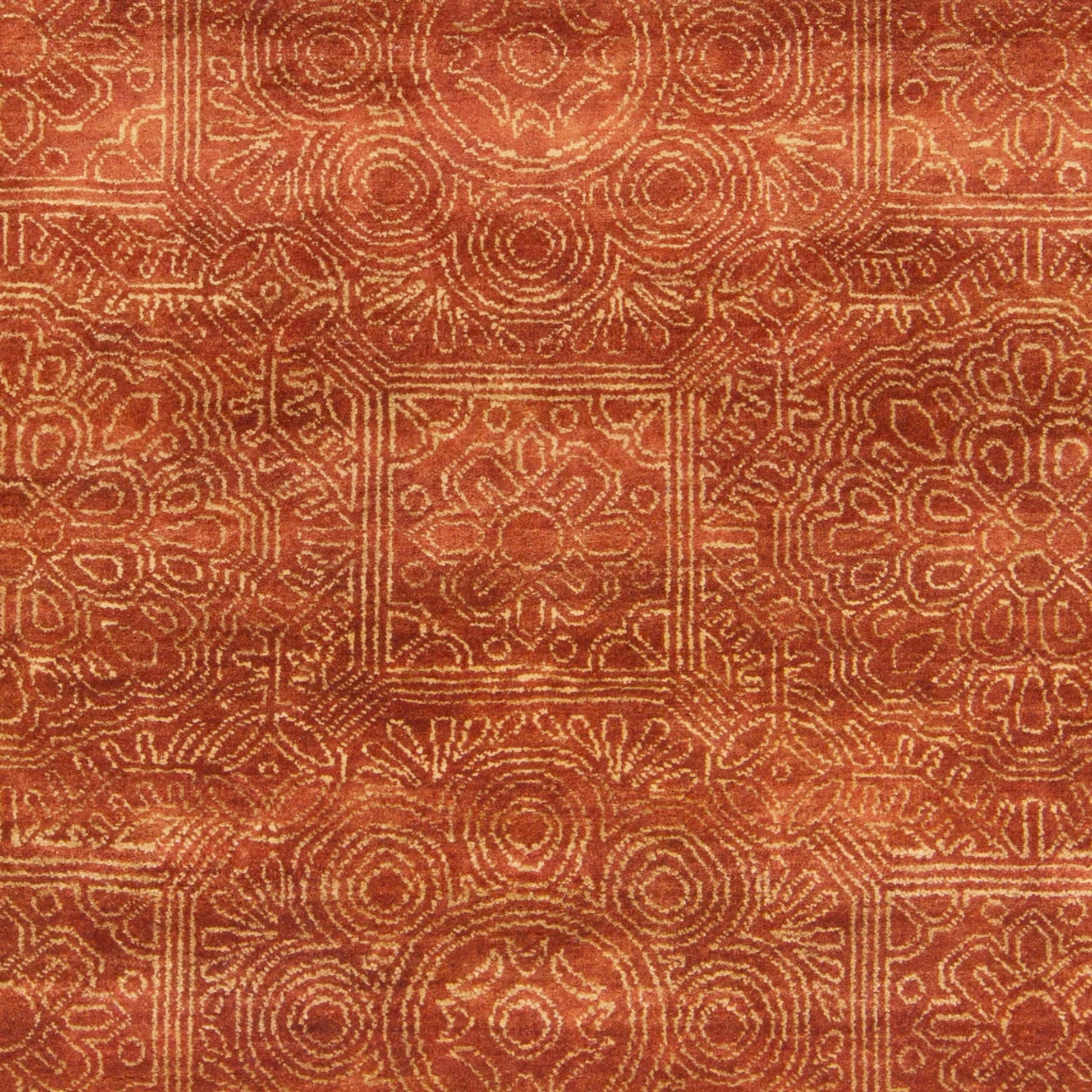 Empress Rug - 13066 by Surya in brown, tan, blush. Made from 100% wool in a unique style.