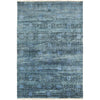 Teal, Dark Blue, Blue, Light Blue / 2' x 3'