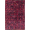 Magenta, Red, Rose, Dark Purple / 1' x 3' Oval