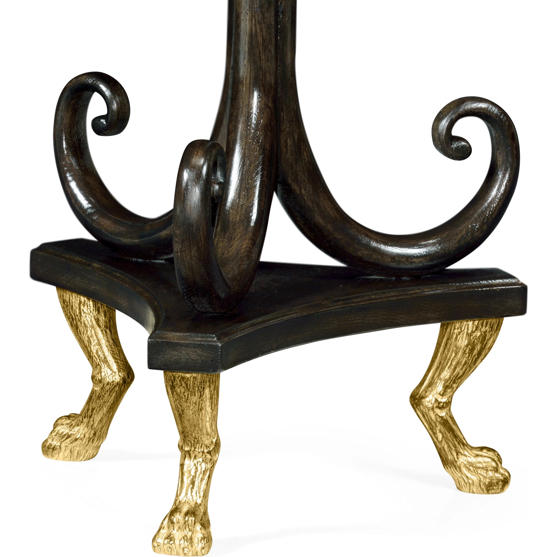 Buckingham End Table by Jonathan Charles in grey and charcoal wash. Made from oak in a traditional style.