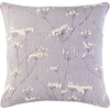 Mauve, Cream / Down Feather / 20" x 20"