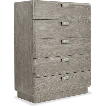 Monolith Tall Drawer Chest by Bernhardt in puma. Made from wood in a transitional style.