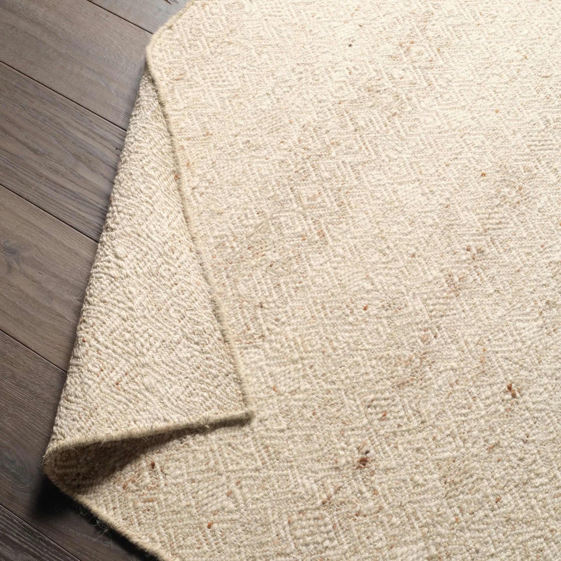 Enclave ENC06 Rug by Jaipur Living in ivory, brown. Made from 70% wool 30% cotton in a unique style.