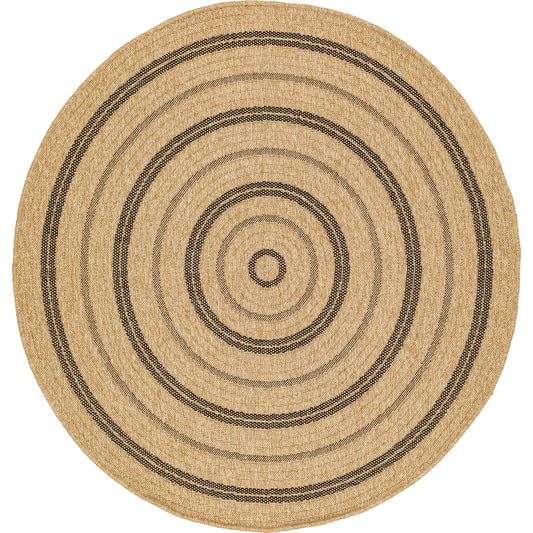 Encore Rug - 32500 by Livabliss in tan, black. Made from 100% polypropylene in a unique style.