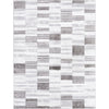 Ivory, Light Gray, Medium Gray, Silver Gray / 5'3" x 7'