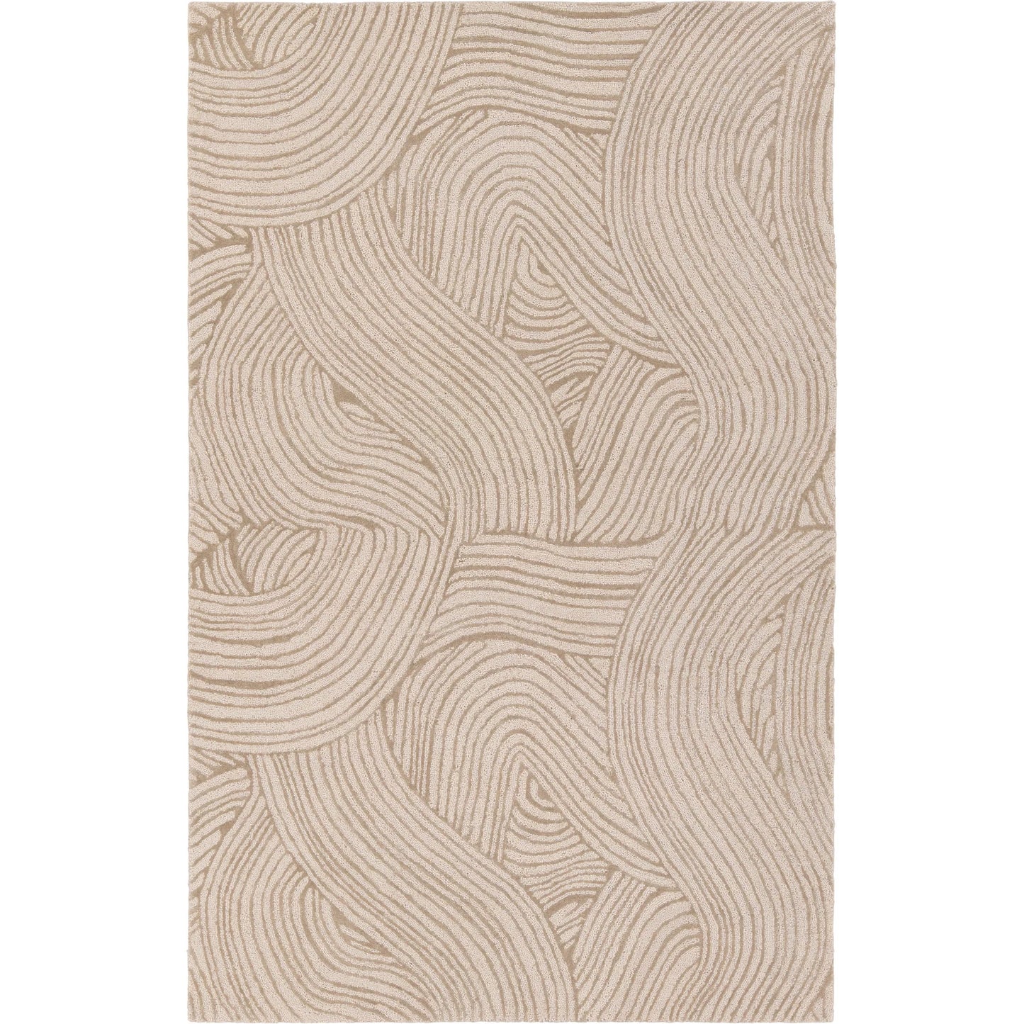 001 SI-2354364,SI-2354365,SI-2354366,SI-2354367,SI-2386080 | Primary Silo | Etho By Nikki Chu ENK15 Rug by Jaipur Living in tan, beige. Made from 70% wool, 30% viscose in a unique style.