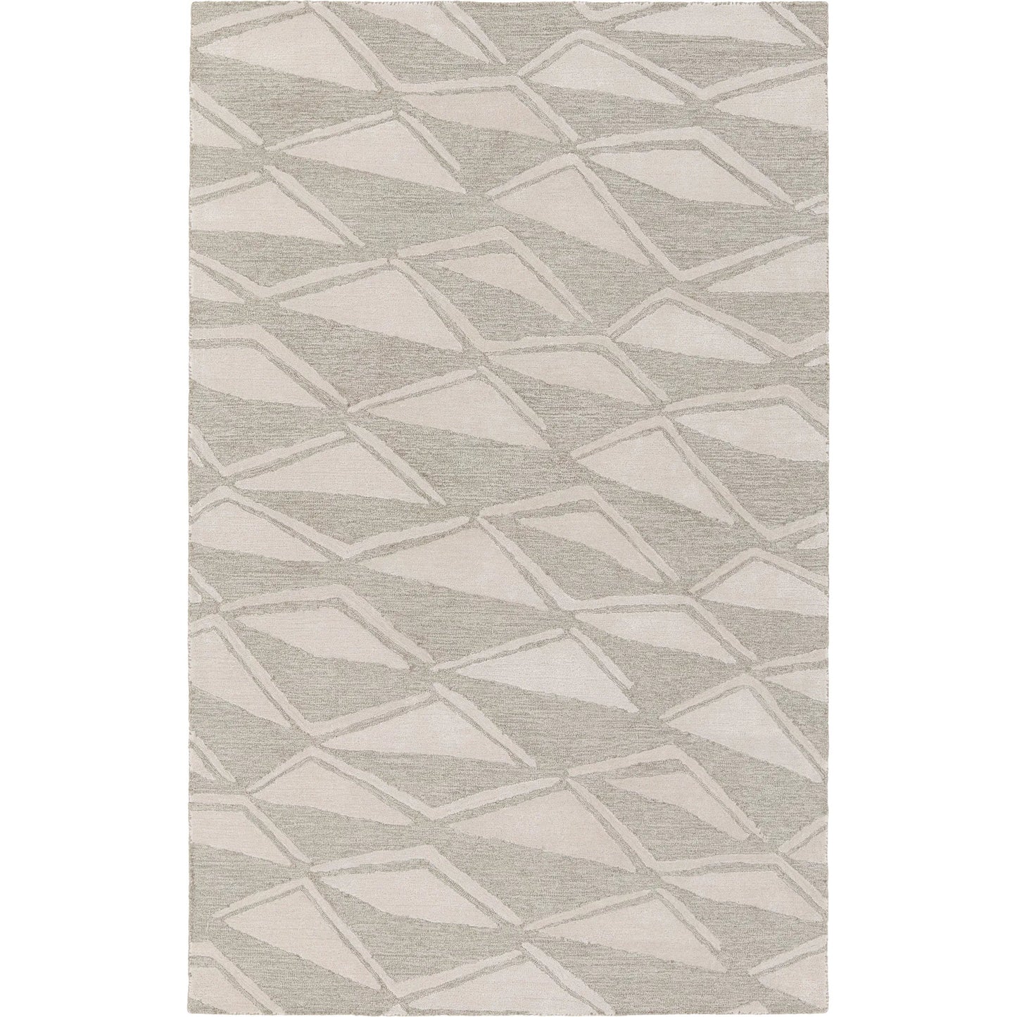 001 SI-2354376,SI-2354377,SI-2354378,SI-2354379,SI-2386083 | Primary Silo | Etho By Nikki Chu ENK18 Rug by Jaipur Living in gray, cream. Made from 60% wool 40% viscose in a unique style.