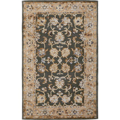 Prescott Traditional & Botanical Rug - 8939F by Feizy. Made from viscose, wool in a unique style.