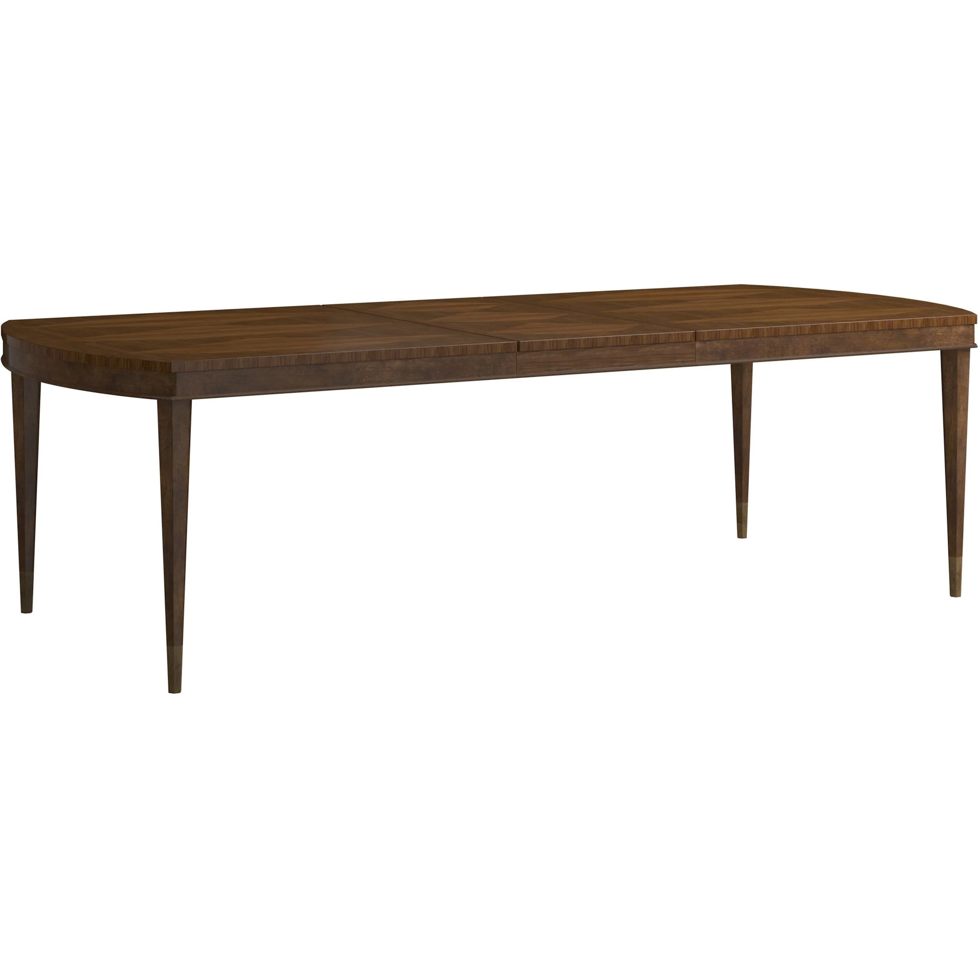 Eave Oval Dining Table by A.R.T. Furniture in hazelnut. Made from poplar, parawood solids, walnut veneer in a traditional style.