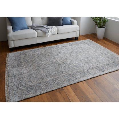 Caldwell Transitional Rug - 8799F by Feizy in gray, blue, taupe. Made from wool, viscose in a unique style.