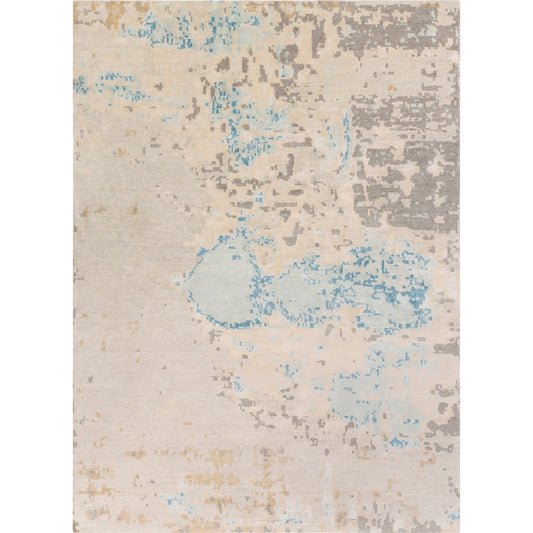 Ephemeral Rug - 17403 by Surya in butter, beige. Made from 50% art silk, 50% wool in a unique style.