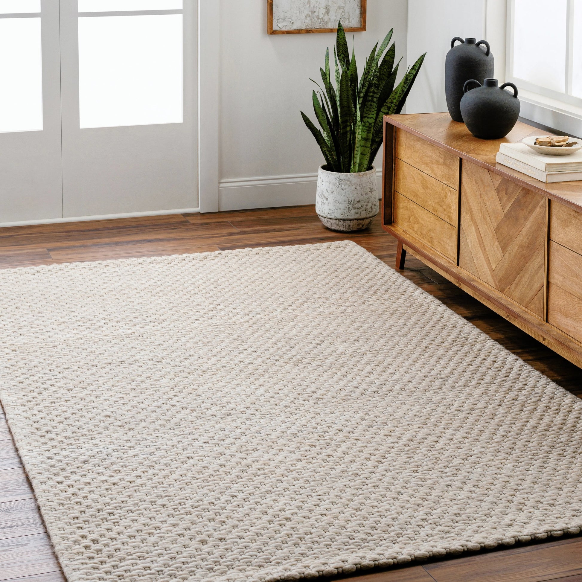 Empoli EPO-2308 Rug by Livabliss. Made from main: 50% recycled pet yarn, main: 50% wool in a unique style.