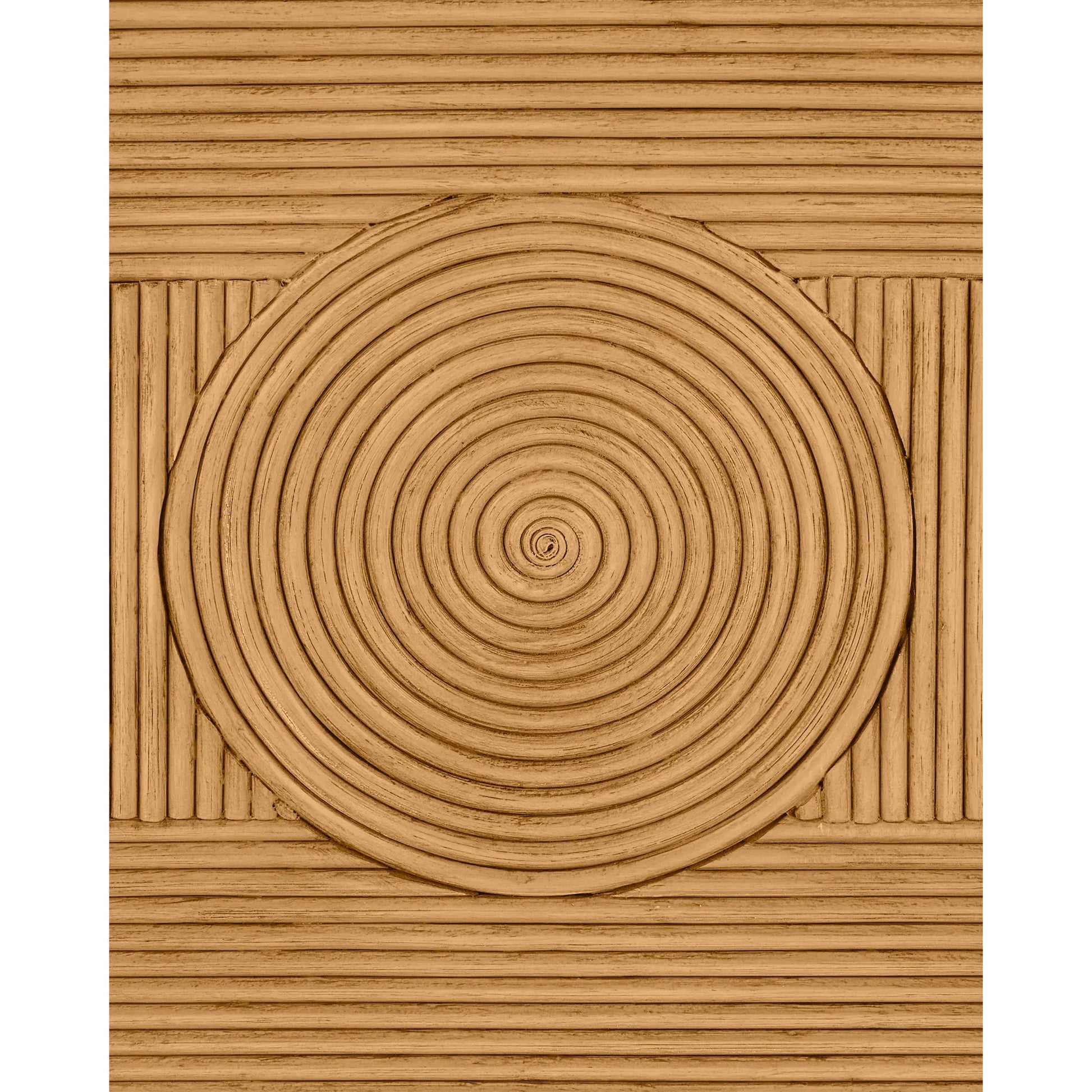 Santos Side Chair by Currey and Company. Made from mahogany, rattan, brass in a modern style.