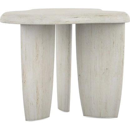 Ashlar End Table by A.R.T. Furniture in bisque. Made from parawood solids, birch veneers, resin in a transitional style.