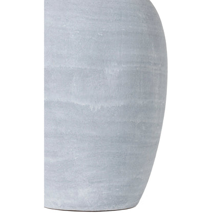 Matera - 30904 by Livabliss in body: gray, shade (outside): beige, shade (inside): white, finial: metallic - nickel, harp: metallic - nickel, cord: translucent and antiquedbrushed. Made from shade (outside): linen, shade (inside)