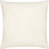 Off-White, Ivory, Pearl / Down Feather / 18" x 18"