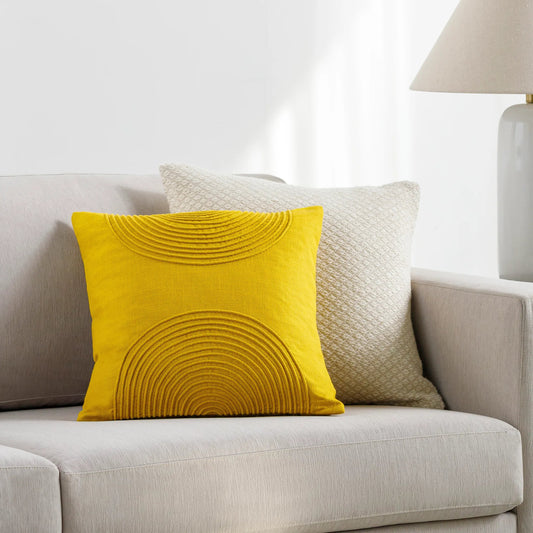 Erlands Pillow - 30202 by Livabliss. Made from front: 100% cotton, back: 100% cotton in a modern style.
