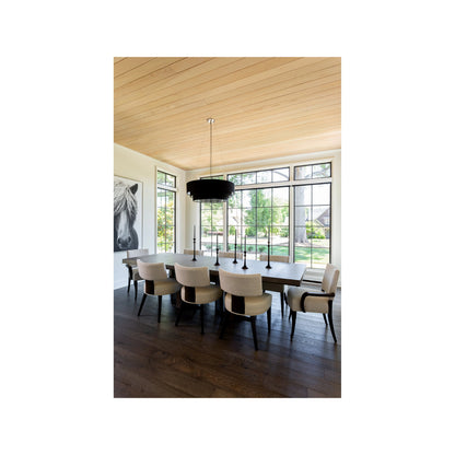 Erinn V X Universal Del Monte Dining Table by Universal Furniture in weathered oak, antique satin brass. Made from unique in a modern style.