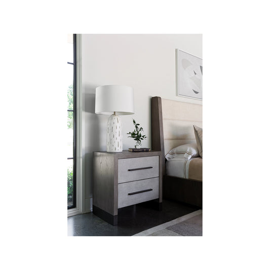 Erinn V X Universal Night Table by Universal Furniture in weathered oak. Made from unique in a modern style.