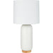 Everly - 22070 by Livabliss in white and white. Made from linen, polyester, ceramic, wood, metal in a modern style.