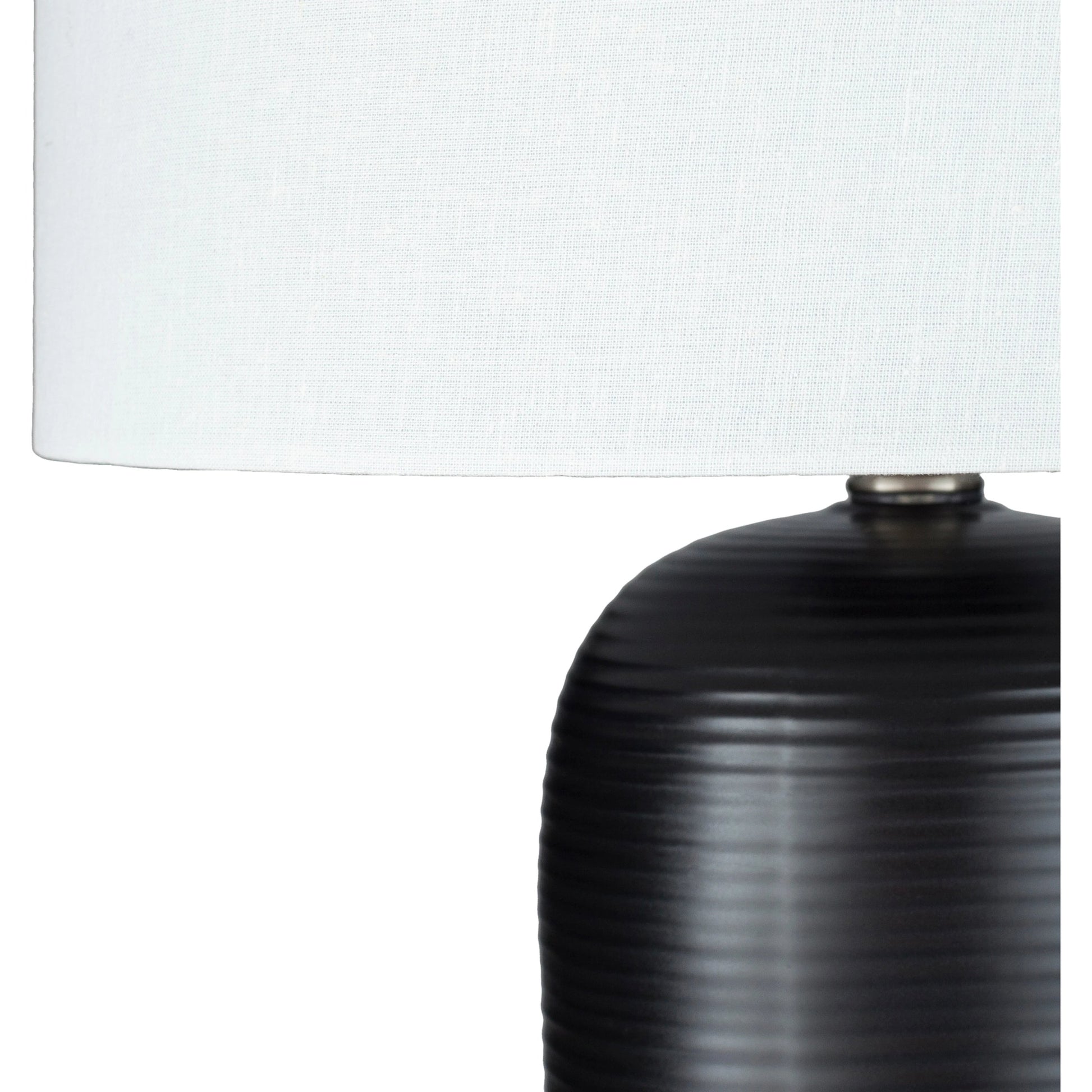 Everly - 22070 by Livabliss in white and white. Made from linen, polyester, ceramic, wood, metal in a modern style.