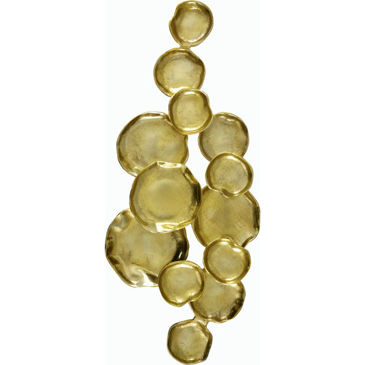 Ersa Wall Sculpture - 540679 by Livabliss. Made from aluminum in a modern style.