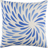 Dark Blue, Bright Blue, Khaki / Down Feather / 20" x 20"