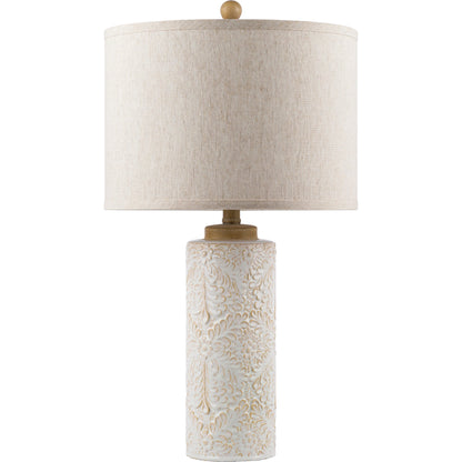Esben - 29761 by Surya in off-white, beige and glazedpainted. Made from linen, polyester, ceramic, metal in a cottage & farmhouse style.