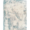 Blue, Medium Gray, Light Gray, Cream / 7'10" x 10'