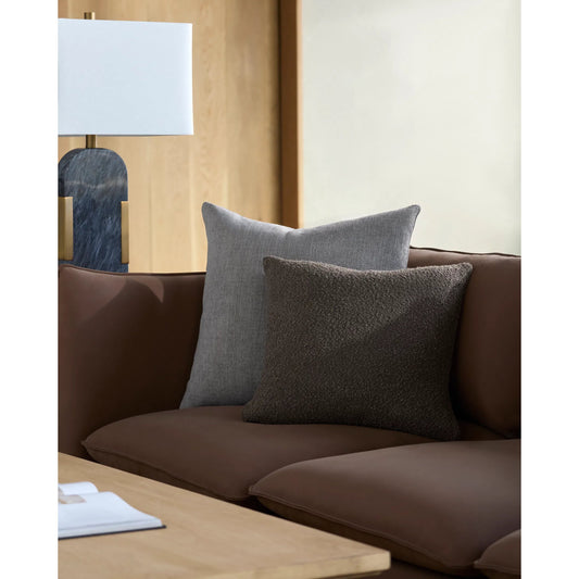 Eesha Pillow - 479428 by Surya. Made from front: 100% polyester, back: 100% polyester in a modern style.