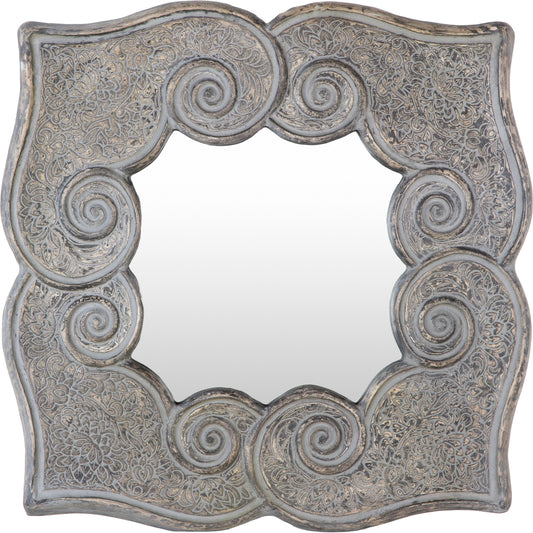 Espirito - 35224 by Surya in frame: gray and antiqued. Made from frame: resin in a traditional style.