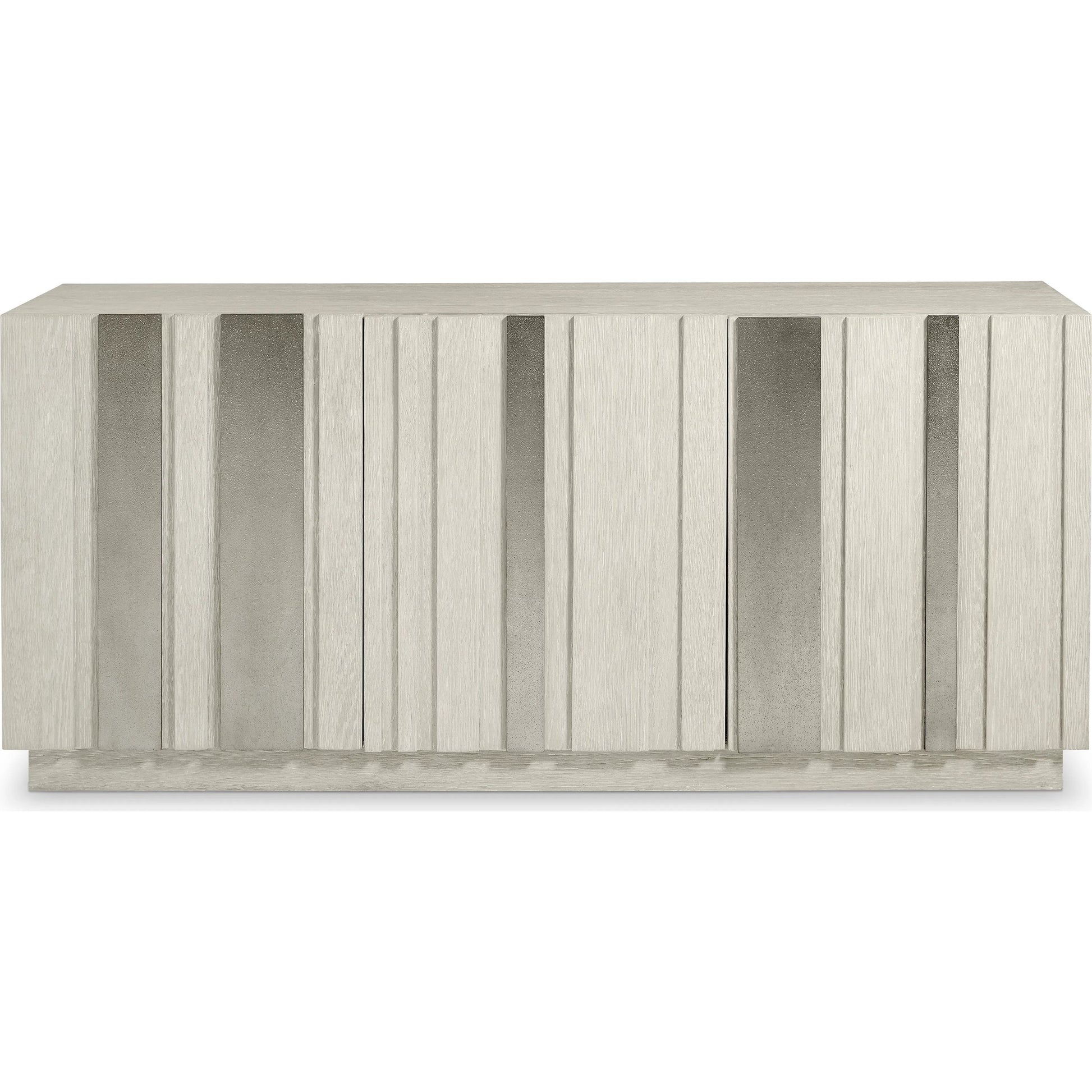 Tempo Rectangle Buffet by Bernhardt in beige. Made from wood, metal in a unique style.