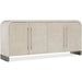 Modern Mood Buffet by Hooker Furniture. Made from oak veneers, raffia in a modern style.