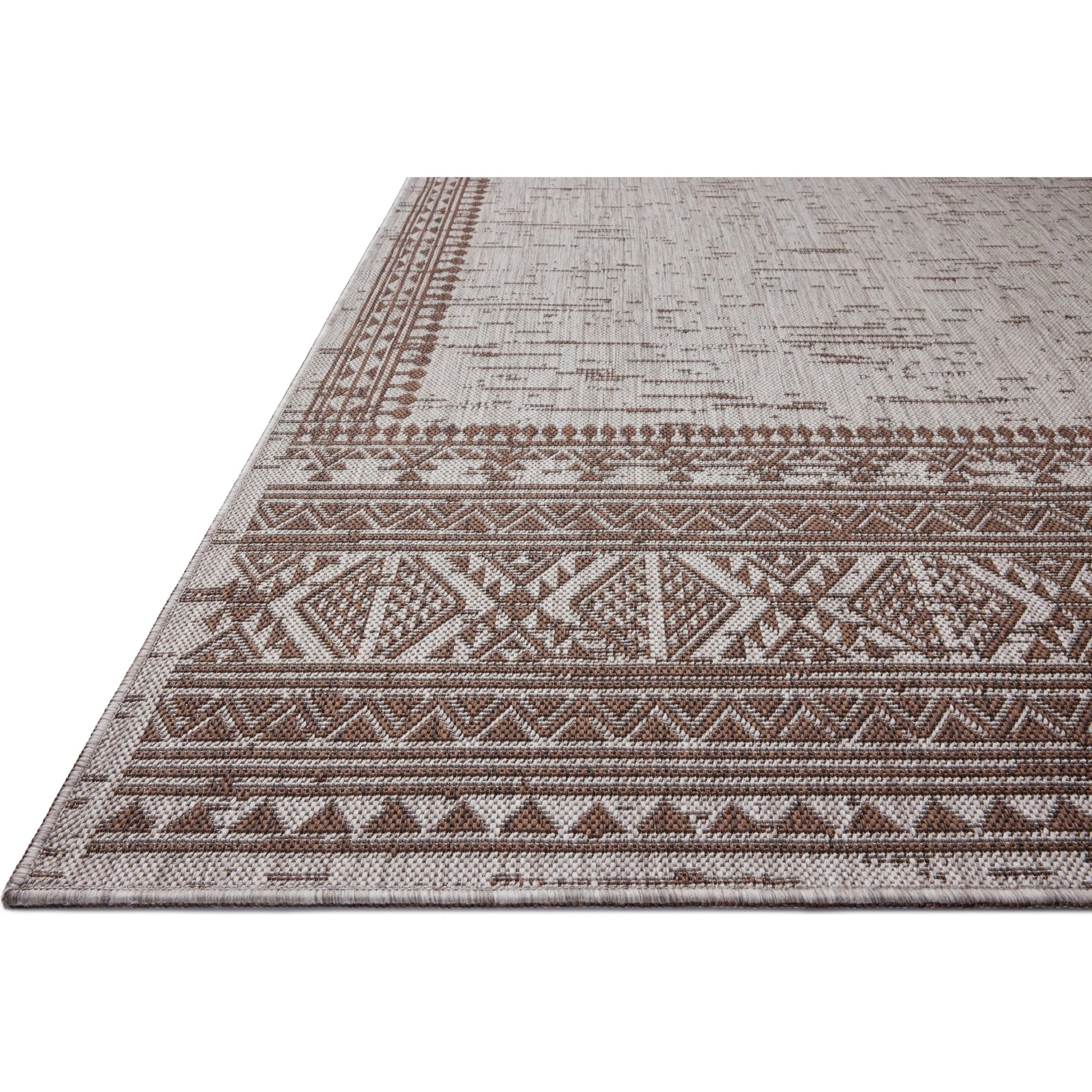 Easton ESN-01 Outdoor Rug by Loloi. Made from 100% polypropylene in a unique style.
