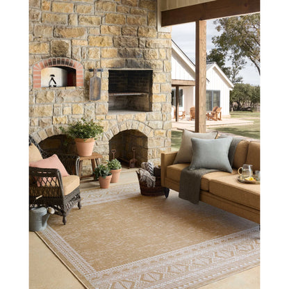 Easton ESN-01 Outdoor Rug by Loloi. Made from 100% polypropylene in a unique style.