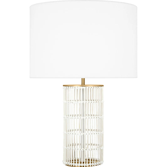 Elio Medium Table Lamp by Visual Comfort & Co.. Made from steel in a unique style.