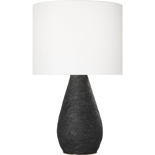 Breccia Medium Table Lamp by Visual Comfort & Co.. Made from resin in a modern style.