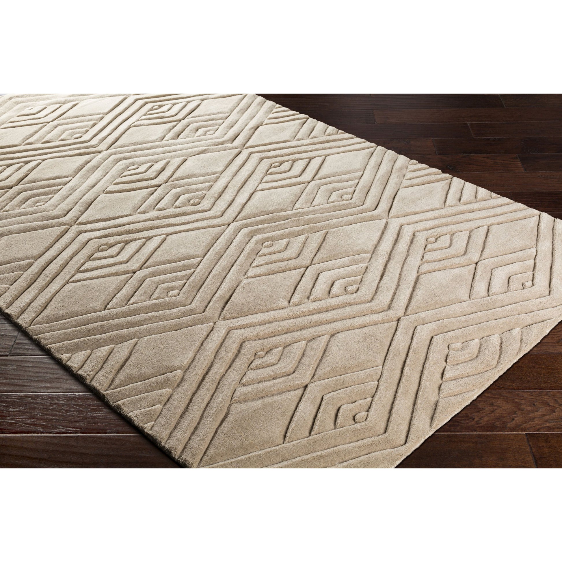 Etching Rug - 21611 by Surya. Made from 100% wool in a unique style.